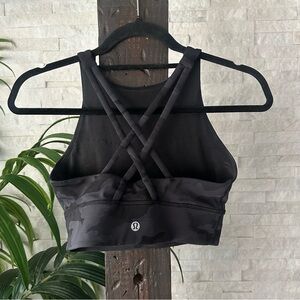 Lululemon Incognito Camo Strappy Sports Bra Size 6